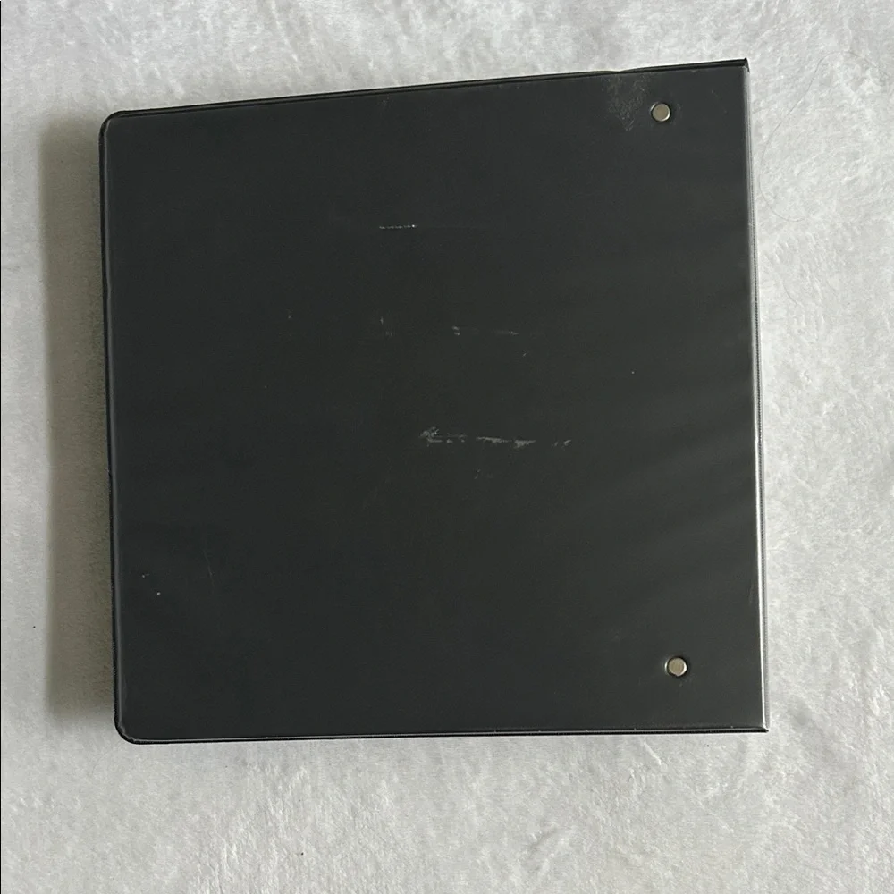 Black 3” Binder